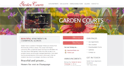 Desktop Screenshot of gardencourts.com