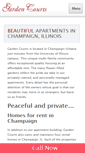 Mobile Screenshot of gardencourts.com